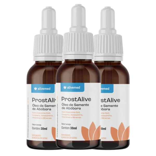 Kit com 3 frascos - ProstAlive