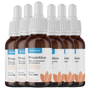 Kit com 6 frascos - ProstAlive