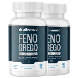 Kit com 2 potes - Feno Grego com Boro e Taurina